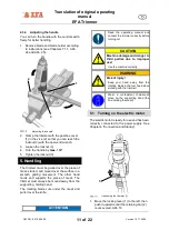 Preview for 11 page of EFA EFA 130D Operating Manual