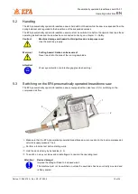 Preview for 20 page of EFA EFA 57 Operating Instructions Manual