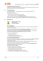 Preview for 5 page of EFA Z 10 D Operating Instructions Manual