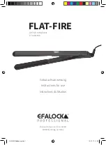 Preview for 1 page of EFALOCK FLAT-FIRE Instructions For Use Manual