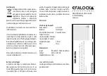 Preview for 17 page of EFALOCK XG-31 Manual