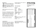 Preview for 21 page of EFALOCK XG-31 Manual