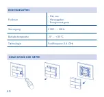 Preview for 40 page of Efapel 40217 Instructions Manual