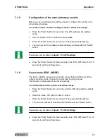 Preview for 62 page of Effekta ACX11MST1K0000XL Operating Manual