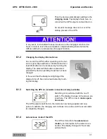 Preview for 31 page of Effekta ACX11OFS1K000000 Operating Manual