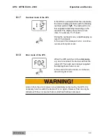 Preview for 33 page of Effekta ACX11OFS1K000000 Operating Manual