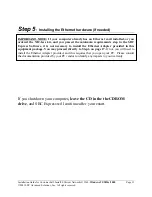 Preview for 14 page of Efficient Networks Macintosh Efficient Networks 5260 Installation Manual