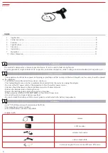 Preview for 8 page of Ega Master MASTERVISION MINI Operating Instructions Manual