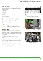 Preview for 53 page of Egholm City Ranger 3070 Operator'S Manual