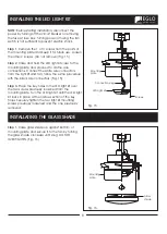 Preview for 9 page of Eglo Whitehaven 203229A Owner'S Manual