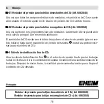 Preview for 76 page of EHEIM 6063040 Operating Manual