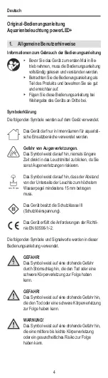 Preview for 4 page of EHEIM fresh daylight Operating Manual