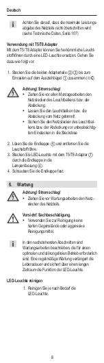 Preview for 8 page of EHEIM fresh daylight Operating Manual