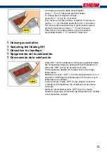 Preview for 13 page of EHEIM Professionel 3 2180 Operating Instructions Manual