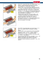 Preview for 15 page of EHEIM Professionel 3 2180 Operating Instructions Manual