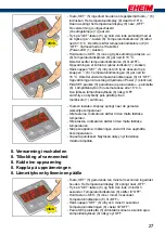 Preview for 27 page of EHEIM Professionel 3 2180 Operating Instructions Manual