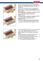 Preview for 41 page of EHEIM Professionel 3 2180 Operating Instructions Manual