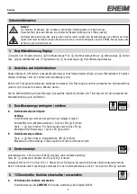 Preview for 7 page of EHEIM Professionel 4e+ 350 Operating Instructions Manual