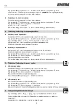 Preview for 36 page of EHEIM Professionel 4e+ 350 Operating Instructions Manual