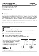 Preview for 16 page of EHEIM Professionel II 2026 Operating Instructions Manual