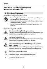 Preview for 12 page of EHEIM skim marine 100 Operating Instructions Manual