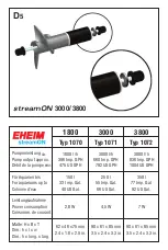 Preview for 5 page of EHEIM streamON 1800 Operating Instructions Manual