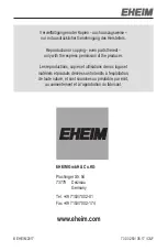 Preview for 180 page of EHEIM streamON+ 3500 Operating Instructions Manual