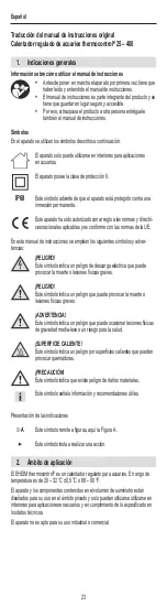 Preview for 23 page of EHEIM thermocontrol e 100 Operating Instructions Manual