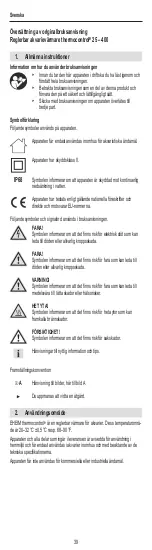 Preview for 39 page of EHEIM thermocontrol e 100 Operating Instructions Manual