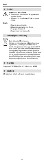 Preview for 42 page of EHEIM thermocontrol e 100 Operating Instructions Manual