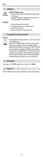 Preview for 46 page of EHEIM thermocontrol e 100 Operating Instructions Manual