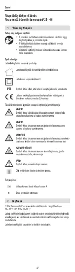 Preview for 47 page of EHEIM thermocontrol e 100 Operating Instructions Manual