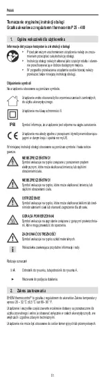 Preview for 51 page of EHEIM thermocontrol e 100 Operating Instructions Manual