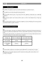 Preview for 40 page of Eico 5803 Instruction On Mounting And Use Manual