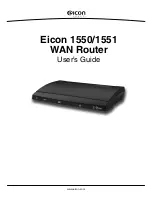 Eicon Networks Eicon 1550 User Manual preview