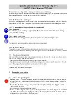 Preview for 47 page of EIDER 7727-000 Operating Manual