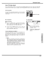 Preview for 27 page of Eiki LC-XA20 Owner'S Manual