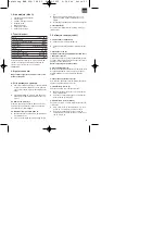 Preview for 21 page of EINHELL Bavaria 42.583.20 Operating Instructions Manual