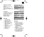 Preview for 25 page of EINHELL Bavaria BSM 550 Operating Instructions Manual