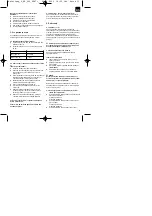 Preview for 31 page of EINHELL ERGO TOOLS 44.305.41 Original Operating Instructions