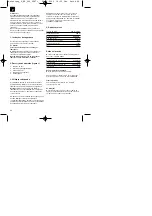 Preview for 40 page of EINHELL ERGO TOOLS 44.305.41 Original Operating Instructions