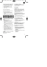 Preview for 61 page of EINHELL ERGO TOOLS 44.305.41 Original Operating Instructions