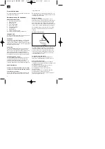 Preview for 4 page of EINHELL ERGOTOOL 44.721.10 Operating Instructions Manual