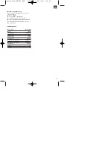 Preview for 9 page of EINHELL ERGOTOOL 44.721.10 Operating Instructions Manual