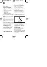 Preview for 16 page of EINHELL ERGOTOOL 44.721.10 Operating Instructions Manual