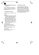 Preview for 10 page of EINHELL Expert 4419134 Original Operating Instructions