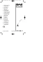 Preview for 1 page of Einhell Royal 34.015.80 Directions For Use Manual