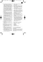 Preview for 9 page of EINHELL 01045 Operating Instructions Manual