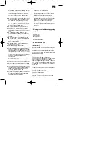 Preview for 43 page of EINHELL 01045 Operating Instructions Manual