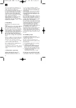 Preview for 46 page of EINHELL 01045 Operating Instructions Manual